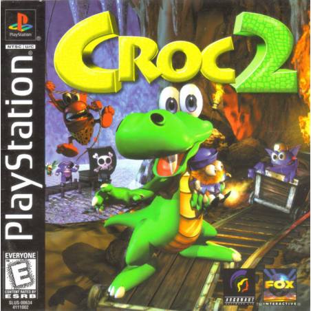 کاور بازی Croc 2 مخصوص پلی استیشن وان (PS1)