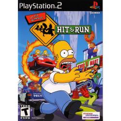 کاور بازی The Simpsons: Hit & Run مخصوص پلی استیشن 2 (PS2)