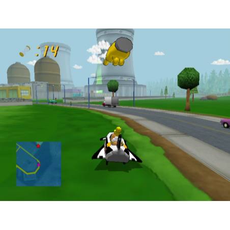 اسکرین شات و تصویر گیم‌پلی بازی The Simpsons: Road Rage مخصوص پلی استیشن 2 (PS2) تصویر شماره 4