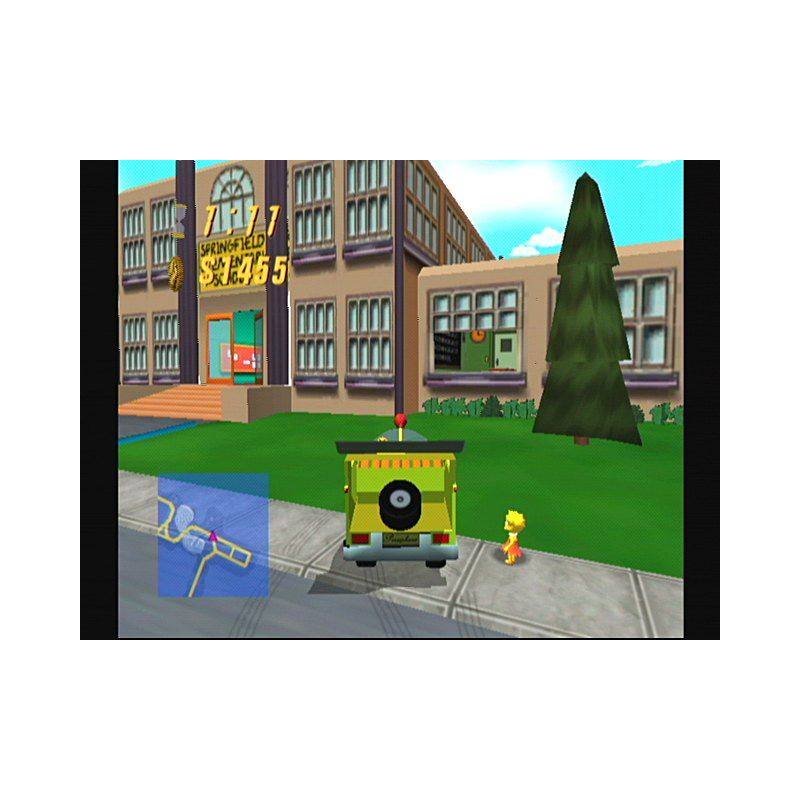 اسکرین شات و تصویر گیم‌پلی بازی The Simpsons: Road Rage مخصوص پلی استیشن 2 (PS2) تصویر شماره 6
