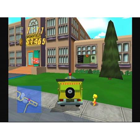اسکرین شات و تصویر گیم‌پلی بازی The Simpsons: Road Rage مخصوص پلی استیشن 2 (PS2) تصویر شماره 6