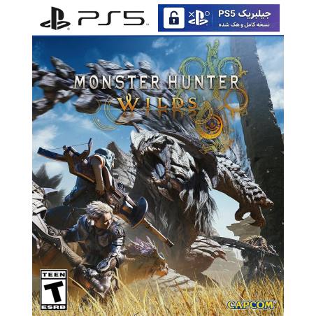کاور بازی Monster Hunter Wilds مخصوص PS5 نسخه ی کنسول‌های کپیخور یا جیلبریک (Jailbreak)
