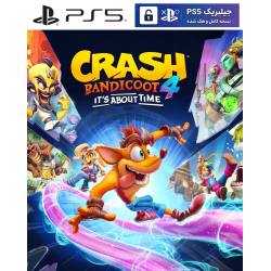 کاور بازی Crash Bandicoot 4: It's About Time مخصوص PS5 نسخه ی کنسول‌های کپیخور یا جیلبریک (Jailbreak)