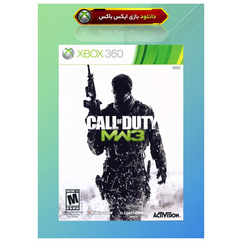 کاور بازی Call of Duty Modern Warfare 3 مخصوص ایکس باکس 360 جیتگ (Xbox 360 Jtag - RGH)
