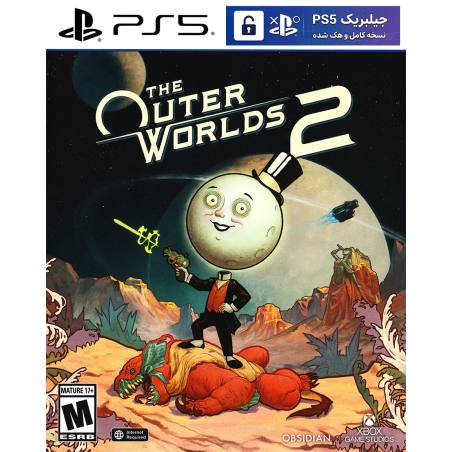 کاور بازی The Outer Worlds 2 مخصوص PS5 نسخه ی کنسول‌های کپیخور یا جیلبریک (Jailbreak)