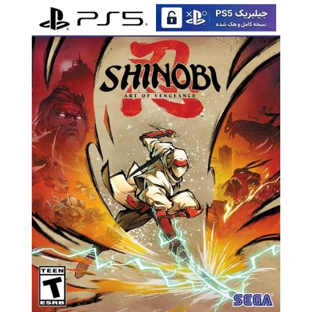 کاور بازی Shinobi: Art of Vengeance مخصوص PS5 نسخه ی کنسول‌های کپیخور یا جیلبریک (Jailbreak)