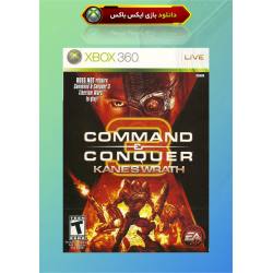 کاور بازی Command & Conquer 3 Kane's Wrath مخصوص ایکس باکس 360 جیتگ (Xbox 360 Jtag - RGH)