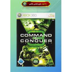 کاور بازی Command & Conquer 3 Tiberium War مخصوص ایکس باکس 360 جیتگ (Xbox 360 Jtag - RGH)