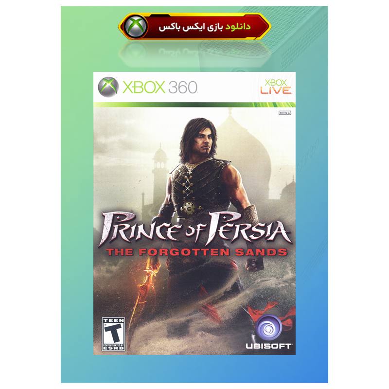 کاور بازی Prince of Persia The Forgotten Sands مخصوص ایکس باکس 360 جیتگ (Xbox 360 Jtag - RGH)