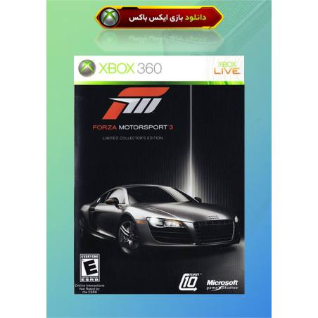 کاور بازی Forza Motorsport 3 Collectors Edition مخصوص ایکس باکس 360 جیتگ (Xbox 360 Jtag - RGH)