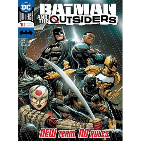 کتاب کمیک Batman and The Outsiders