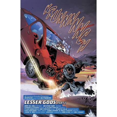 کتاب کمیک Batman and The Outsiders