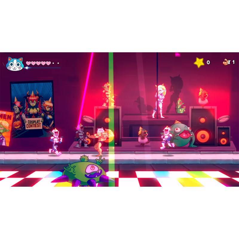 اسکرین شات (تصویر گیم پلی) بازی KinnikuNeko SUPER MUSCLE CAT نسخه نینتندو سوییچ (Nintendo Switch) تصویر 4