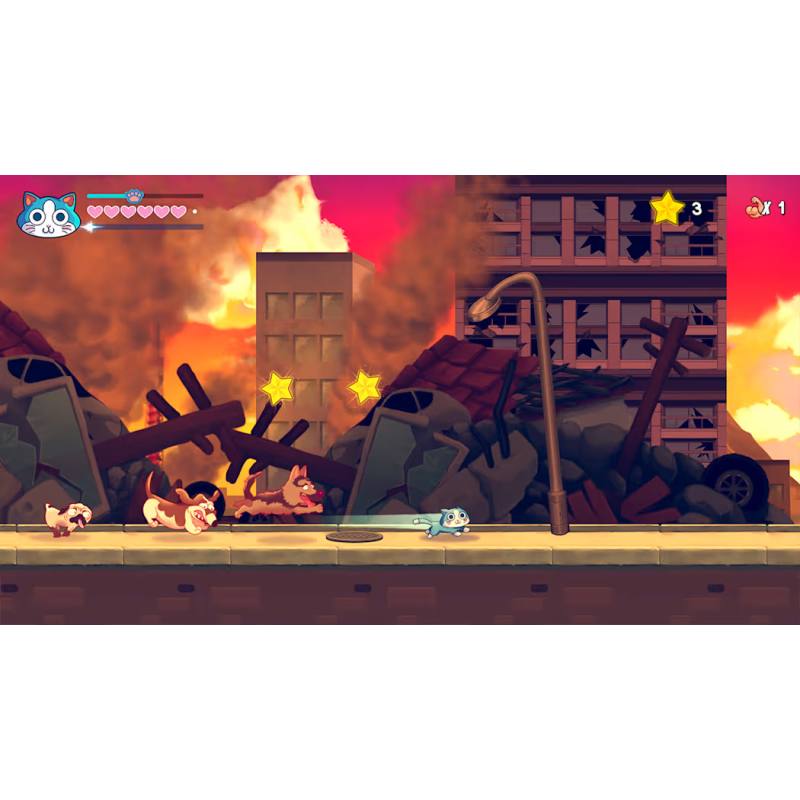 اسکرین شات (تصویر گیم پلی) بازی KinnikuNeko SUPER MUSCLE CAT نسخه نینتندو سوییچ (Nintendo Switch) تصویر 6