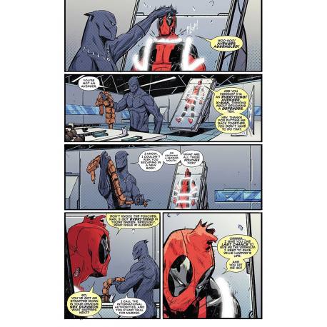 کتاب کمیک Black Panther vs. Deadpool