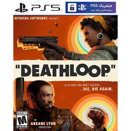 کاور بازی Deathloop مخصوص PS5 نسخه ی کنسول‌های کپیخور یا جیلبریک (Jailbreak)