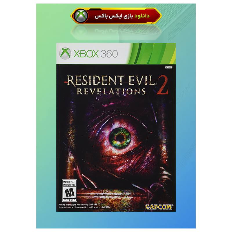 کاور بازی Resident Evil Revelations 2 مخصوص ایکس باکس 360 جیتگ (Xbox 360 Jtag - RGH)