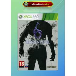 کاور بازی Resident Evil 6 مخصوص ایکس باکس 360 جیتگ (Xbox 360 Jtag - RGH)