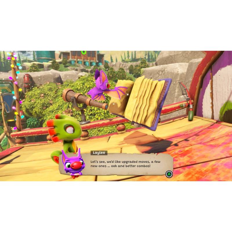 اسکرین شات و تصویر گیم پلی بازی Yooka-Replaylee مخصوص Ps5 نسخه کپیخور تصویر 2