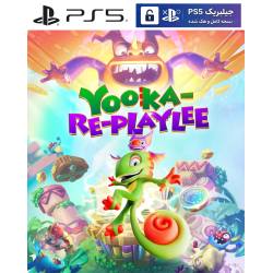 کاور بازی Yooka-Replaylee مخصوص PS5 نسخه ی کنسول‌های کپیخور یا جیلبریک (Jailbreak)