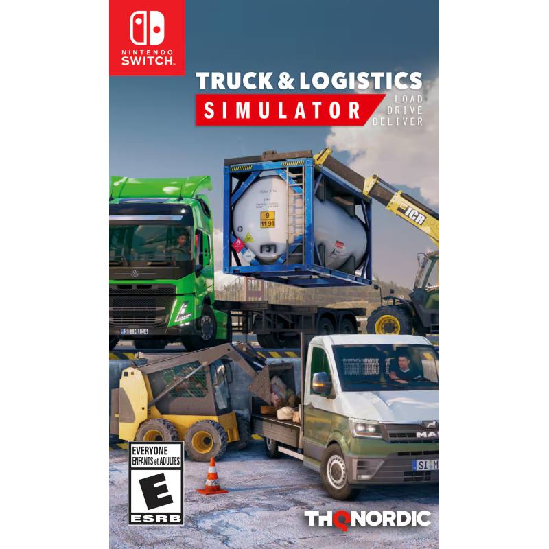 کاور بازی Truck and Logistics Simulator برای نینتندو سوییچ