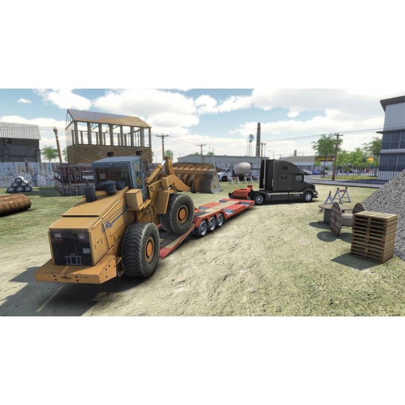 اسکرین شات (تصویر گیم پلی) بازی Truck and Logistics Simulator نسخه نینتندو سوییچ (Nintendo Switch) تصویر 2