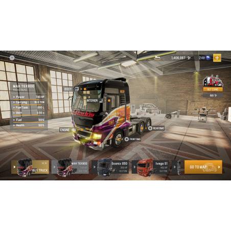 اسکرین شات (تصویر گیم پلی) بازی Truck Simulator 2023 Driver Europe نسخه نینتندو سوییچ (Nintendo Switch) تصویر 4