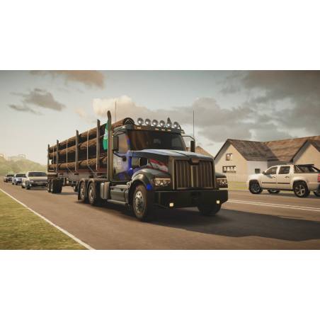 اسکرین شات (تصویر گیم پلی) بازی Truck Simulator 2024 USA Driver Zone نسخه نینتندو سوییچ (Nintendo Switch) تصویر 1