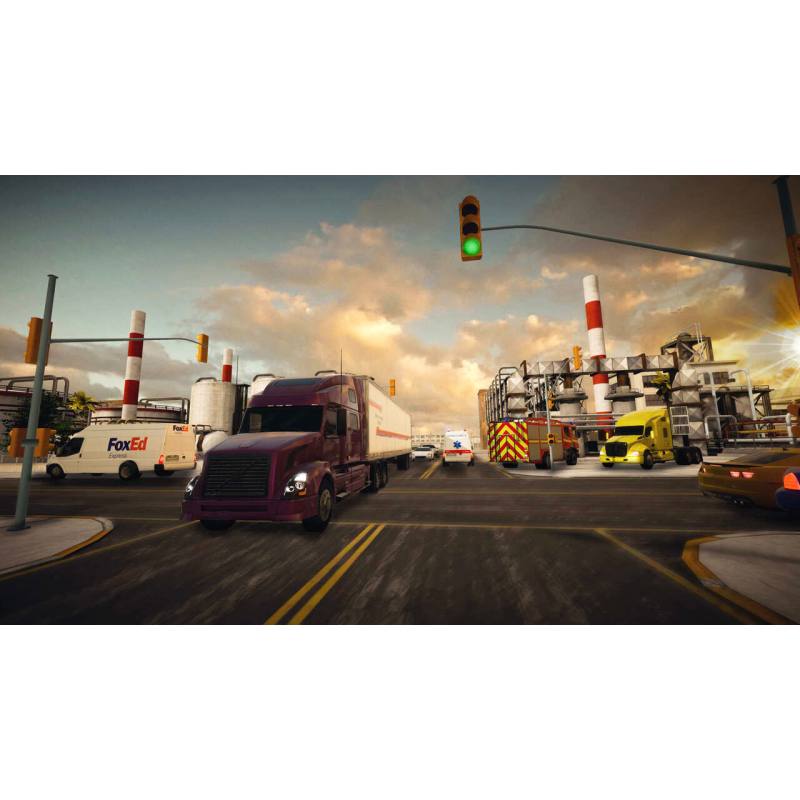 اسکرین شات (تصویر گیم پلی) بازی Truck Simulator 2024 USA Driver Zone نسخه نینتندو سوییچ (Nintendo Switch) تصویر 5