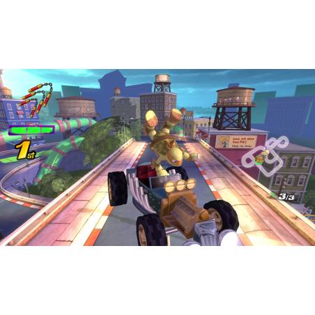اسکرین شات (تصویر گیم پلی) بازی Nickelodeon Kart Racers نسخه نینتندو سوییچ (Nintendo Switch) تصویر 1