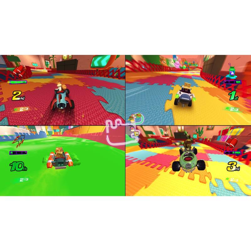 اسکرین شات (تصویر گیم پلی) بازی Nickelodeon Kart Racers نسخه نینتندو سوییچ (Nintendo Switch) تصویر 3
