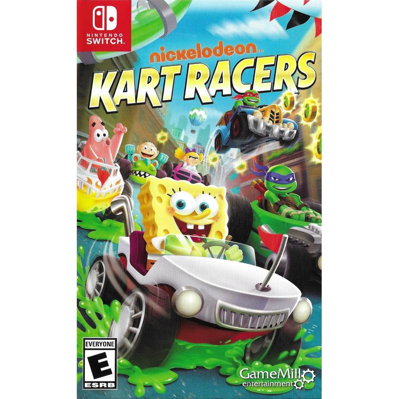 کاور بازی Nickelodeon Kart Racers برای نینتندو سوییچ