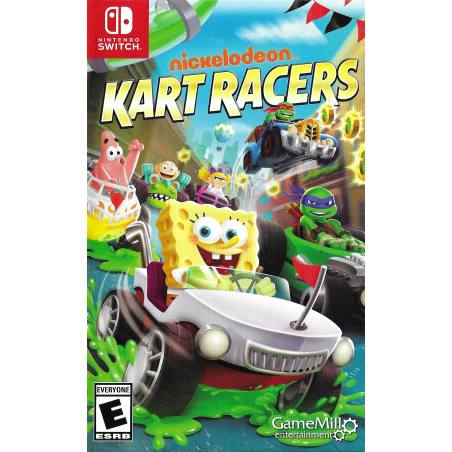 کاور بازی Nickelodeon Kart Racers برای نینتندو سوییچ