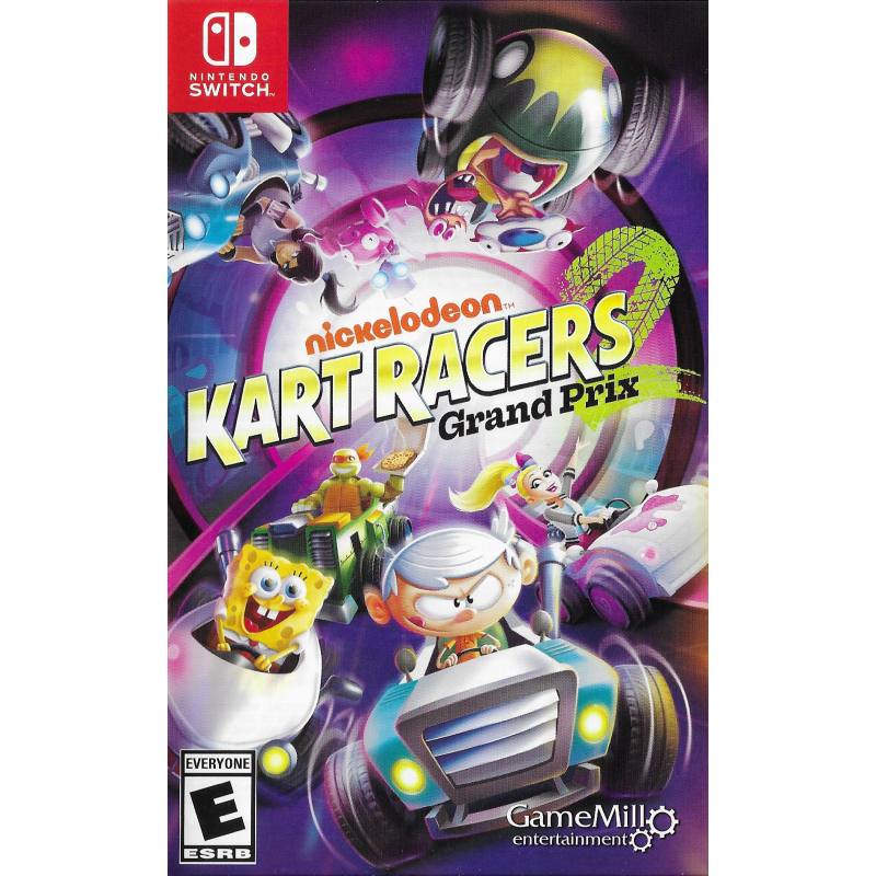 کاور بازی Nickelodeon Kart Racers 2 Grand Prix برای نینتندو سوییچ