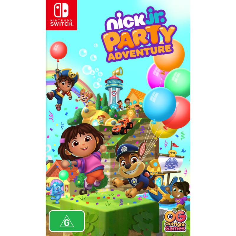 کاور بازی Nick Jr. Party Adventure برای نینتندو سوییچ