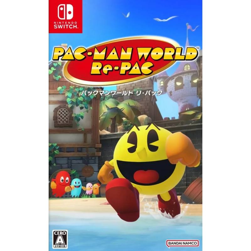 کاور بازی PAC MAN World Re PAC برای نینتندو سوییچ