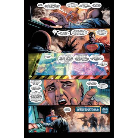 کتاب کمیک Superman face-off with Death-stroke