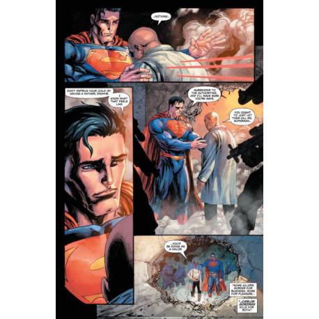 کتاب کمیک Superman face-off with Death-stroke