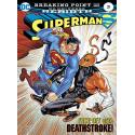 کتاب کمیک Superman face-off with Death-stroke