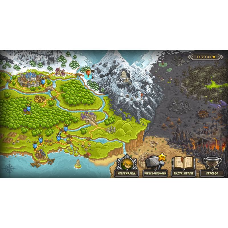 اسکرین شات (تصویر گیم پلی) بازی KINGDOM RUSH نسخه نینتندو سوییچ (Nintendo Switch) تصویر 1