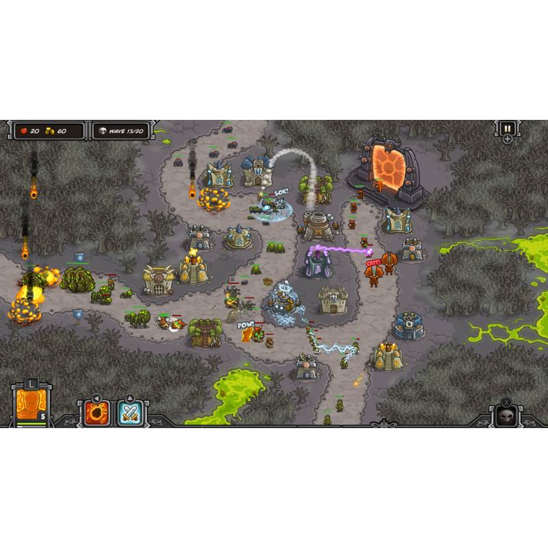 اسکرین شات (تصویر گیم پلی) بازی KINGDOM RUSH نسخه نینتندو سوییچ (Nintendo Switch) تصویر 4