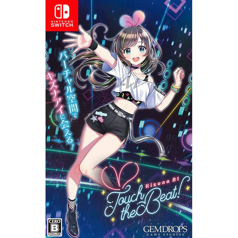 کاور بازی Kizuna AI - Touch the Beat برای نینتندو سوییچ