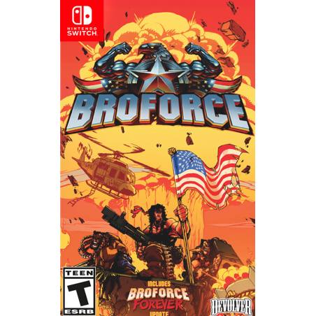 کاور بازی Broforce برای نینتندو سوییچ