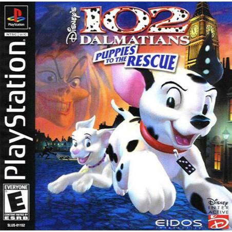 کاور بازی Disney's 102 Dalmatians: Puppies to the Rescue مخصوص پلی استیشن وان (PS1)