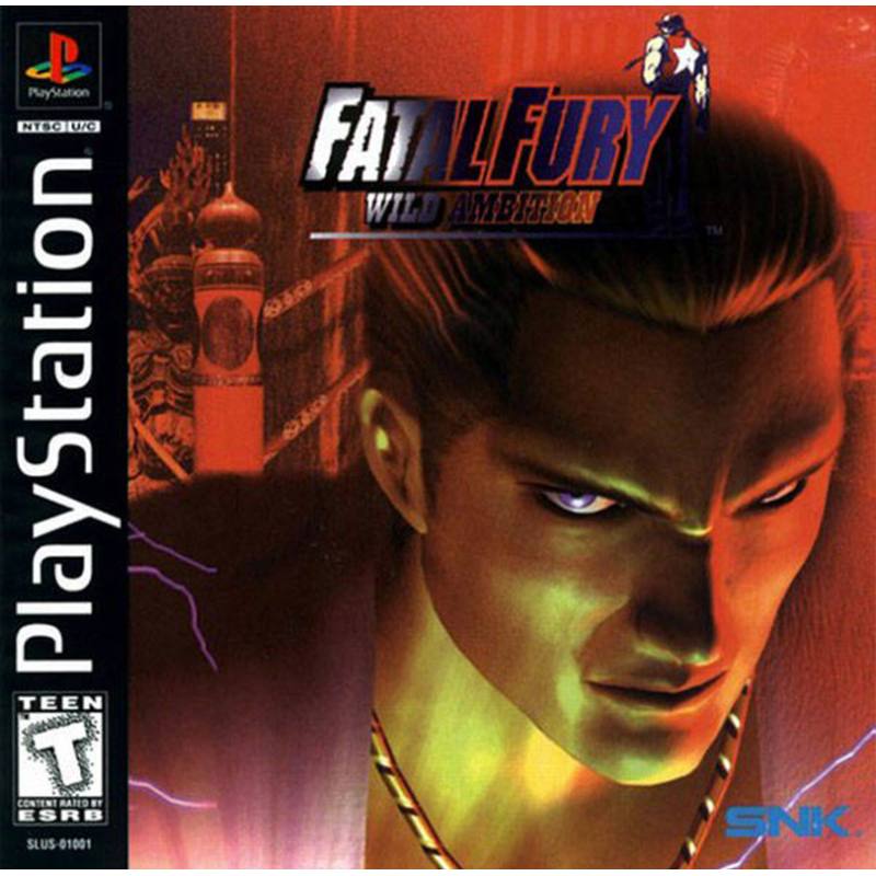 کاور بازی Fatal Fury: Wild Ambition مخصوص پلی استیشن وان (PS1)