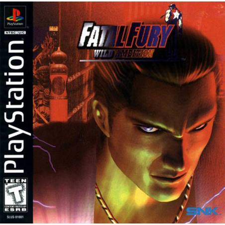 کاور بازی Fatal Fury: Wild Ambition مخصوص پلی استیشن وان (PS1)