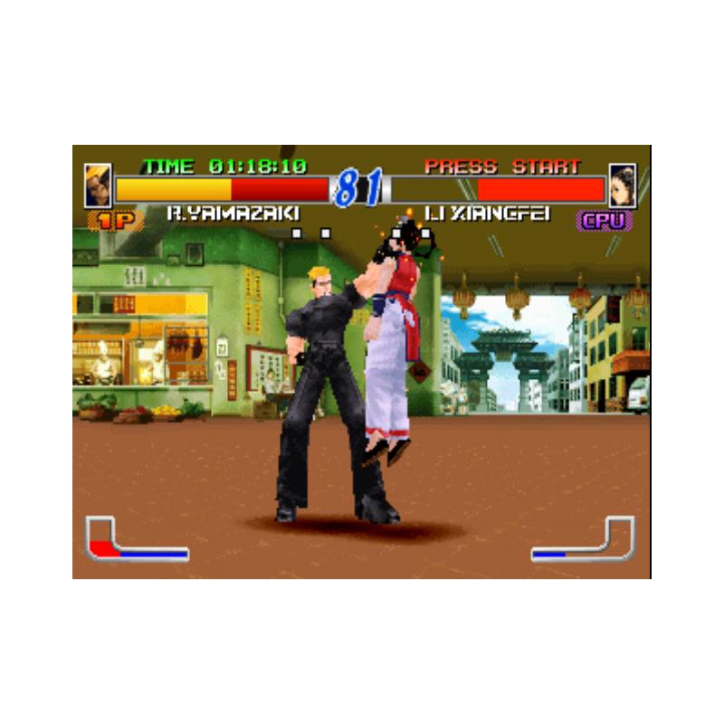 اسکرین شات و تصویر گیم‌پلی بازی Fatal Fury: Wild Ambition مخصوص پلی استیشن وان (PS1) تصویر شماره 2