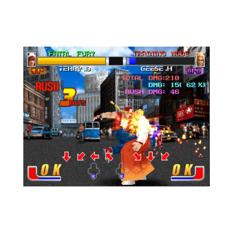 اسکرین شات و تصویر گیم‌پلی بازی Fatal Fury: Wild Ambition مخصوص پلی استیشن وان (PS1) تصویر شماره 3