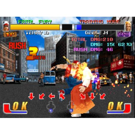 اسکرین شات و تصویر گیم‌پلی بازی Fatal Fury: Wild Ambition مخصوص پلی استیشن وان (PS1) تصویر شماره 3