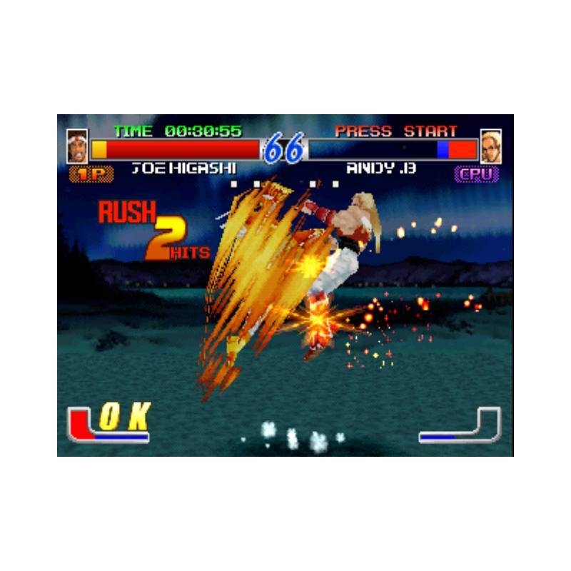 اسکرین شات و تصویر گیم‌پلی بازی Fatal Fury: Wild Ambition مخصوص پلی استیشن وان (PS1) تصویر شماره 5